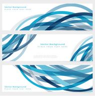 Set of abstract template banner N2