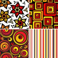 Retro Seamless Backgrounds N3