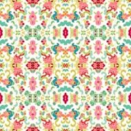Seamless floral vector pattern N44