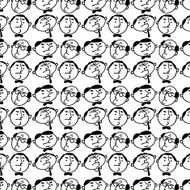 Stern Man Pattern