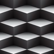 seamless cubes pattern