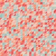 Tribal Triangle Geometry Pattern