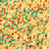 Wood Triangle Geometry Pattern