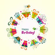 Template greeting card N14