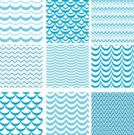 Waves seamless pattern N27
