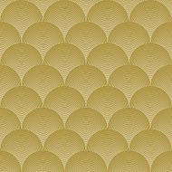 gold colored wave pattern
