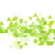 Creative abstract triangle pattern N7