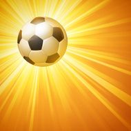 Soccer Flame Background