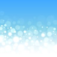 Sparkling winter background