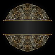 Vector greeting or invitation card