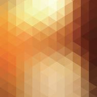 Golden hexagon abstract background