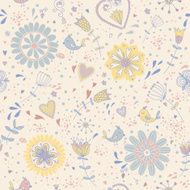 Seamless Floral Pattern N1040