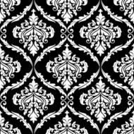 Ornate damask seamless pattern design