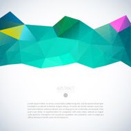 Vector geometric colorful background N6