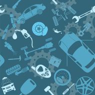 Car service and some types of transportation background