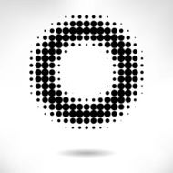 abstract halftone
