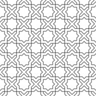 Delicate pattern in islamic style