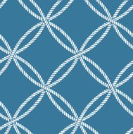 Seamless nautical rope pattern