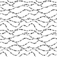 Beads seamless pattern