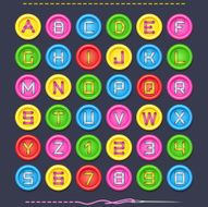 Sewing Button Font N2