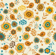 floral seamless pattern N387