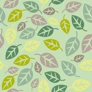 Retro Leaf Pattern
