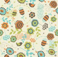 floral seamless pattern N388