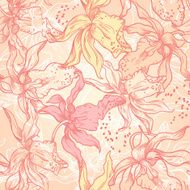 Seamless Floral Pattern N1041