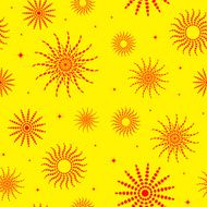 SEAMLESS SIMPLE PATTERN YELLOW