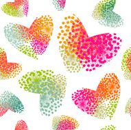 Love seamless pattern N7