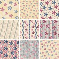 Floral wrapping paper