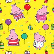 Hippo gift pattern