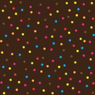 seamless multicolor dot pattern vector background N2