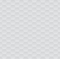 Abstract white and grey geometric hexagons seamless pattern