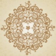 Abstract vector circle background N2