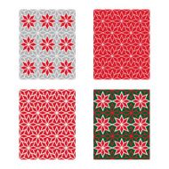 Trendy Scandinavian Seamless Pattern Set Vector N2