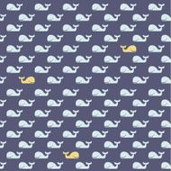 Whale Pattern - seamless