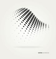 Vector halftone dots N16