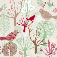 Abstract birds background summer and spring theme N2