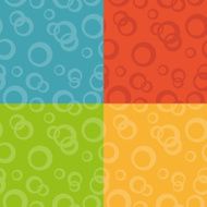 Bubble seamless pattern
