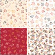 elegant texture with leaves