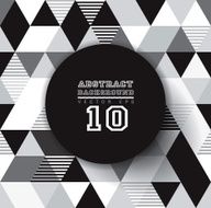 Abstract black-and-white geometric background