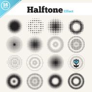 Grunge halftone background