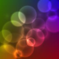 Vector Blurred Lights