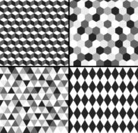 Geometrical seamless pattern N4