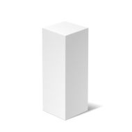 White box isolated