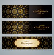 Collection banner design Asian art background