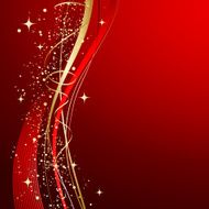 Red christmas abstract background