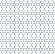Hexagonal pattern N6