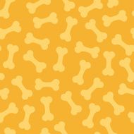 seamless pattern bone for a dog